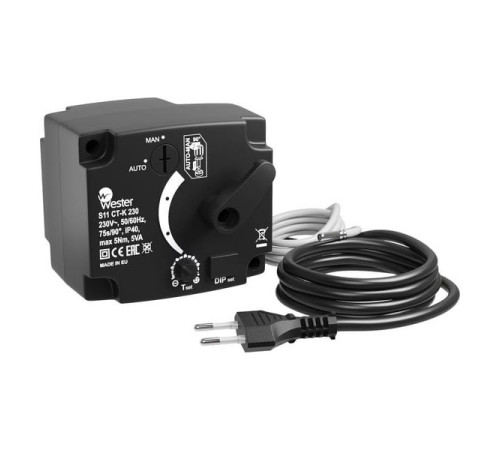 Контроллер S11 CT-K 230VAC 5Nm 230 VAC 50 / 60 Hz 75s/90 5 Nm Wester 0-04-0200