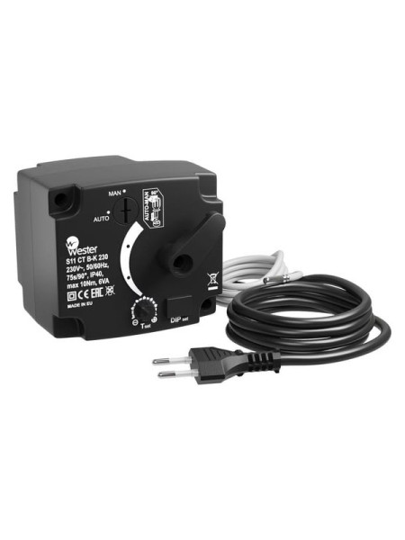 Контроллер Wester S11 CT B-K 230VAC 230 VAC 50 / 60 Hz 75s/90 10 Nm 0-04-0202