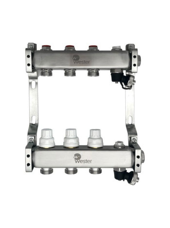 Коллектор нерж. Wester MUVS 1"-3/4 в сборе на 3 выхода 0-32-1602