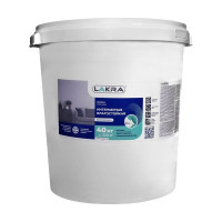 Акриловая интерьерная влагостойкая белоснежная краска ЛАКРА 40 кг 8306528 ЛА-00000098