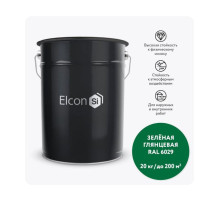 Грунт-эмаль 3 в 1 Elcon глянцевая зеленая RAL 6029 00-00750266