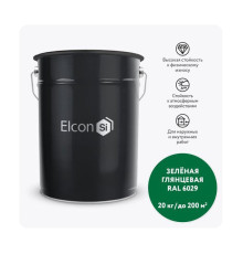 Грунт-эмаль 3 в 1 Elcon глянцевая зеленая RAL 6029 00-00750266