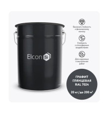Грунт-эмаль 3 в 1 Elcon глянцевая графит RAL 7024 00-00750268