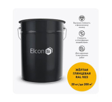 Грунт-эмаль 3 в 1 Elcon глянцевая желтая RAL 1023 00-00750267