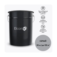 Цинконаполненная грунт-эмаль Elcon Zintech, 20 кг 00-00750415