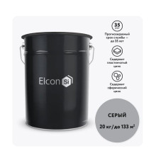 Цинконаполненная грунт-эмаль Elcon Zintech, 20 кг 00-00750415