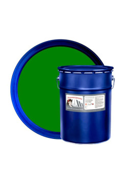 Износостойкая краска для бетонных полов ЛЕНИНГРАДКА АК-114 20 кг зеленый 00000001293