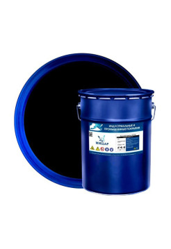 Краска фасадная Мицар АК-124 25 кг чёрная УТ000010796