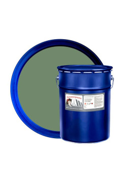 Износостойкая краска для бетонных полов ЛЕНИНГРАДКА АК-114 20 кг хаки УТ000013539