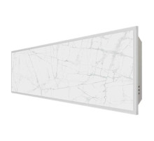 Отопительная панель STOUT WHITE STONE SCT 120x30, белый гранит/белый корпус SCT-00WW-012030 RG0093A6SV1070