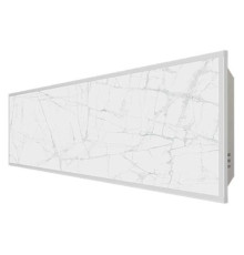 Отопительная панель STOUT WHITE STONE SCT 120x30, белый гранит/белый корпус SCT-00WW-012030 RG0093A6SV1070