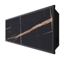 Отопительная панель STOUT BLACK STONE SCT 120x30, черный гранит/черный корпус SCT-00BB-012030 RG0093A6SUTUEO