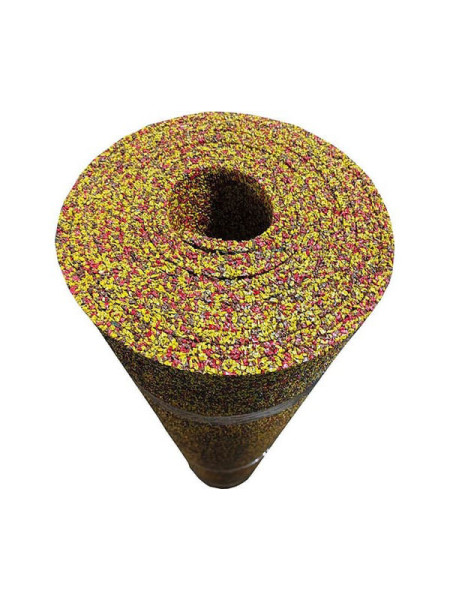 Покрытие из резиновой крошки ООО АМОРТЕКС Микс Времена года Осень, 500x6000x10 мм 6333