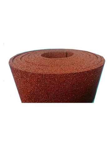 Покрытие из резиновой крошки ООО АМОРТЕКС 500x6000x10 мм, цвет красный, 0643