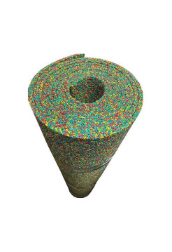 Покрытие из резиновой крошки ООО АМОРТЕКС Микс Времена года Лето, 500x6000x10 мм 6323