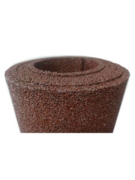 Покрытие из резиновой крошки ООО АМОРТЕКС 500x6000x10 мм, цвет коричневый, 0623