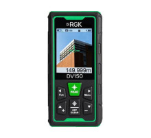 Дальномер RGK DV150, до 150 м, камера, зеленый луч, IP68721166