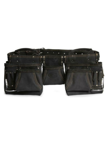 Кожаная сумка-пояс монтажника КВТ СК-12 78427