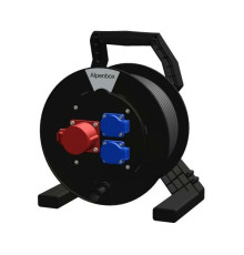 Удлинитель на пластиковом барабане Alpenbox IP44 XTREM H07RN-F 5G2.5 10м 8850002