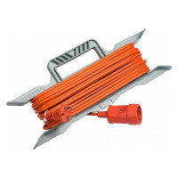 Удлинитель на рамке EKF PROxima "Зевс 2.0" 30м без заземления, ПВС 2*0,75, 10А/2,3кВт USRB02-10-275-1-30