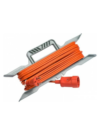 Удлинитель на рамке EKF Зевс 2.0, 30м, с заземлением, ПВС, 3х1.0, 16А/3.5кВт, PROxima USRB02-16-310-1-30