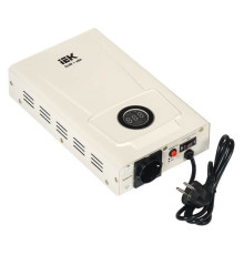 Однофазный стабилизатор напряжения IEK, настенный 1кВА SLIM IVS22-1-001-09