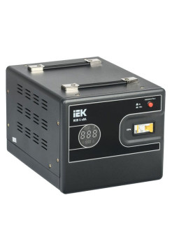 Однофазный стабилизатор напряжения IEK, переносной 5кВА HUB IVS21-1-005-13