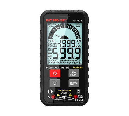 Цифровой мультиметр КВТ SMART KT 112В PROLINE 86326