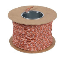 Кроссировочная витая пара Cabeus неэкранированная U/UTP (Jumper Wire) категория 5e, 1 пара (24 AWG), одножильный (solid), без общей внешней оболочки UTP-1P-Cat.5e-SOLID-CROSS-500-BR