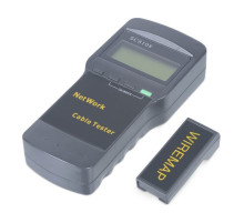 Тестер для витой пары c LCD дисплеем Cabeus (SC8108) CT-LCD-RJ45
