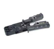 Обжимной инструмент Cabeus HT-022) 3 в 1, для RJ-45, RJ-11/12, с тестером для витой пары HT-2010NT