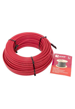 Саморегулирующийся нагревательный кабель EKF StopFrost Inside 15 Вт/м, для обогрева трубопроводов, 5 м SFI-15-5