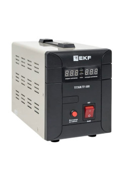 Электронный модернизированный стабилизатор напряжения EKF напольного исполнения TITAN -TF-500 EKF stab-TF-500