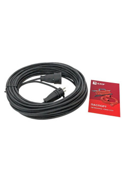Удлинитель EKF Зевс 2.0, 50м с заземлением КГ 3*1.5, 16А/3,5кВт, IP44 PROxima USB02-16-315-1-50-IP44