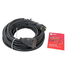 Удлинитель EKF Зевс 2.0, 30м с заземлением КГ 3*2.5, 16А/4кВт, IP44 PROxima USB02-16-325-1-30-IP44