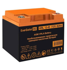 Аккумуляторная батарея HRL 12-45 12 V, 45 A*h, под болт М6 ExeGate 285666