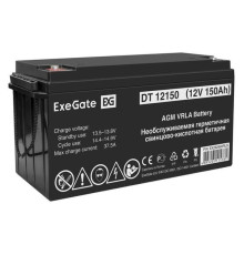Аккумуляторная батарея DT 12150 12 V, 150 A*h, под болт М8 ExeGate 282990