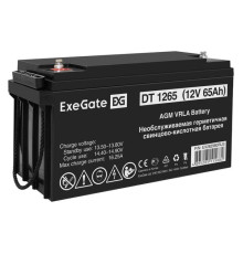 Аккумуляторная батарея DT 1265 12V 65Ah, под болт М6 ExeGate 282980