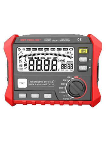 Цифровой мегаомметр КВТ KT 5205 серия PROLINE 89639