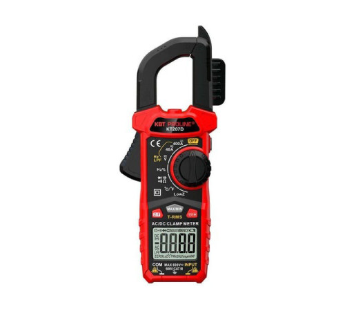 Токовые клещи цифровые КВТ KT 207D серия PROLINE 91920