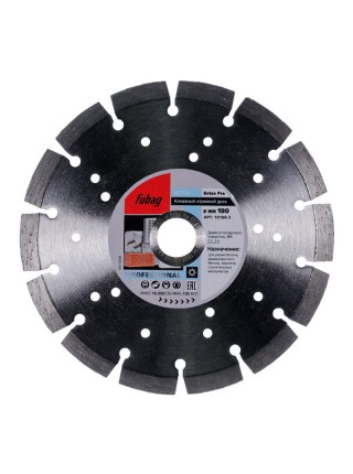 Алмазный диск Beton Pro 180х22.2 мм Fubag 10180-3