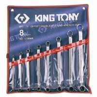 Набор накидных ключей, 6-23 мм, 8 предметов KING TONY 1708MR