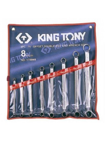 Набор накидных ключей, 6-23 мм, 8 предметов KING TONY 1708MR