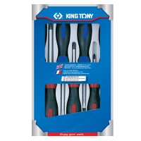 Набор отверток в коробке, 7 предметов KING TONY 30127MR