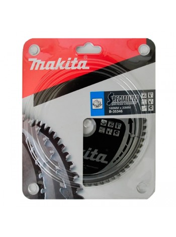 Пильный диск по алюминию (160х20 мм; 60T) Makita B-35346