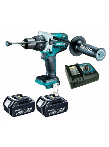 Аккумуляторная ударная дрель Makita DHP481RTE