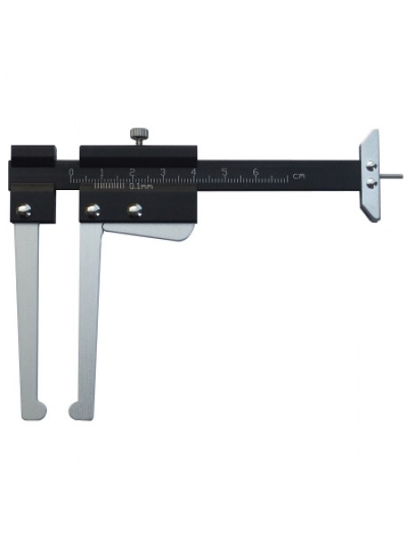 Штангенциркуль (кронциркуль) для тормозных дисков, 0-60 мм МАСТАК 230-00060
