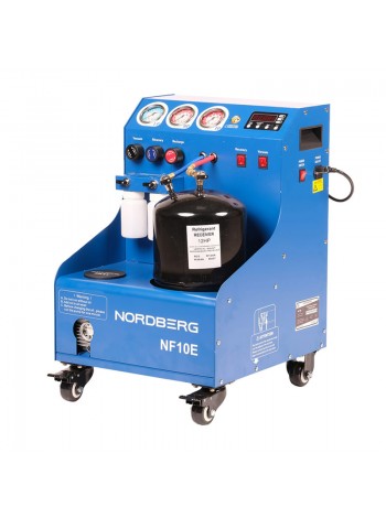 Установка полуавтомат для заправки автомобильных кондиционеров NORDBERG NF10E