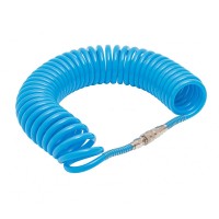 Шланг полиуретановый спиральный 8х12мм, с переходниками, 10м NORDBERG HS0810PU