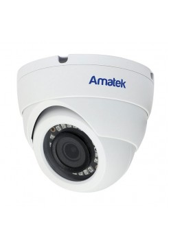 Купольная мультиформатная видеокамера Amatek AC-HDV212 2.8 мм ECO серия 7000515